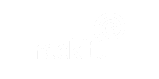 Reckitt 로고 화이트